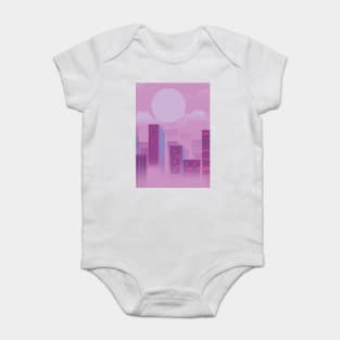City Skyline Baby Bodysuit